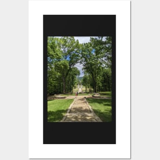 Looking Down the Percy Warner Staircase Posters and Art